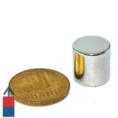 Magnet neodim cilindru 15 x 15 mm 2