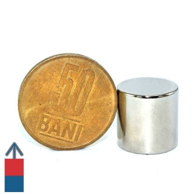 Magnet neodim cilindru 15 x 15 mm 1