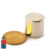 Magnet neodim cilindru / disc 20 x 20 mm N52 2