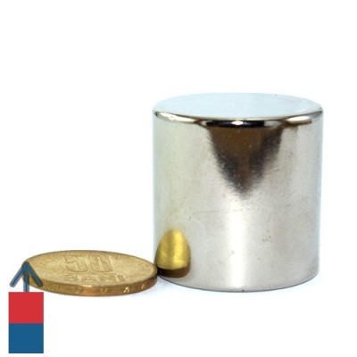 Magnet neodim cilindru 30 x 30 mm 2