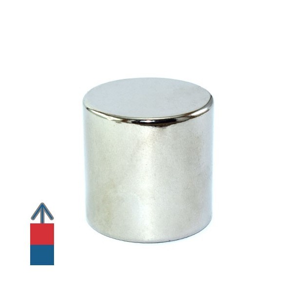 Magnet neodim cilindru 30 x 30 mm 3