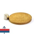 Неодимов магнит цилиндър 5 x 5 мм 3