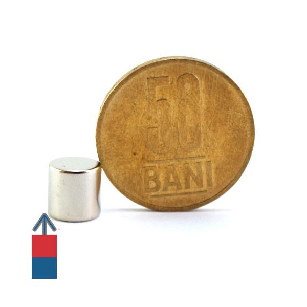 Magnet neodim cilindru 08 x 08 mm 2