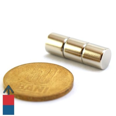 Magnet neodim cilindru 08 x 08 mm 3