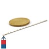 Magnet neodim cilindru 01 x 02 mm 1 2