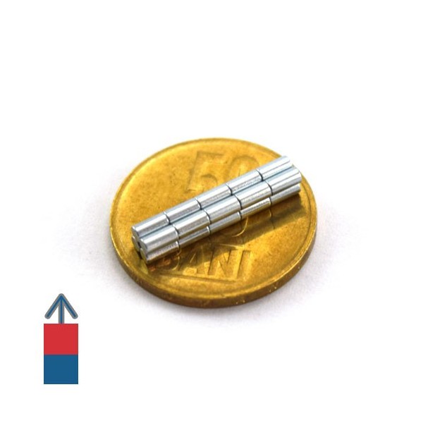 Magnet neodim cilindru 02 x 04 mm 9