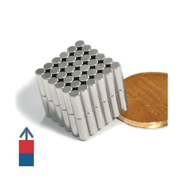 Неодимов магнит цилиндър 3 x 8 мм 3
