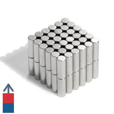 Magnet neodim cilindru 03 x 08 mm 2