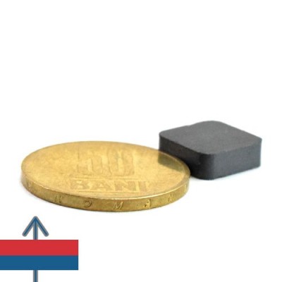 Magnet ferita bloc 12 x 12 x 4 mm 2