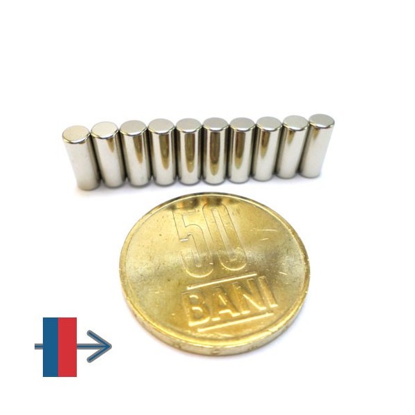 Magnet neodim cilindru 04 x 10 mm 3