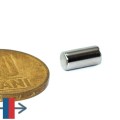 Неодимов магнит цилиндър 5 x 10 мм 3
