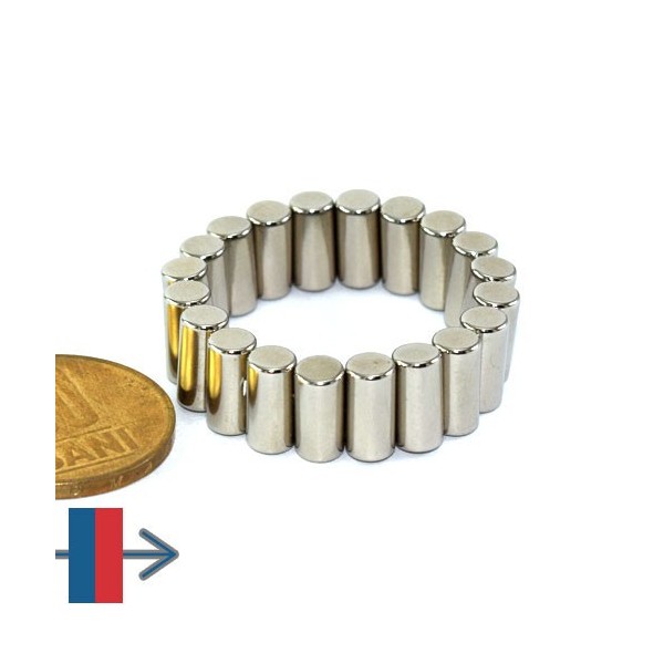 Magnet neodim cilindru 05 x 10 mm 9