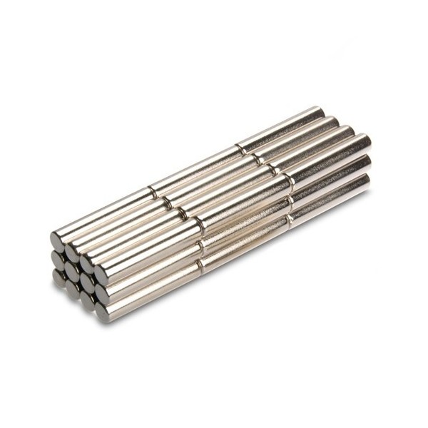 Неодимов магнит цилиндър 5 x 25 мм 2