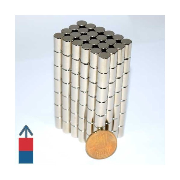 Неодимов магнит цилиндър 8 x 12 мм 3