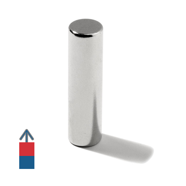 Неодимов магнит цилиндър 8 x 30 мм 1