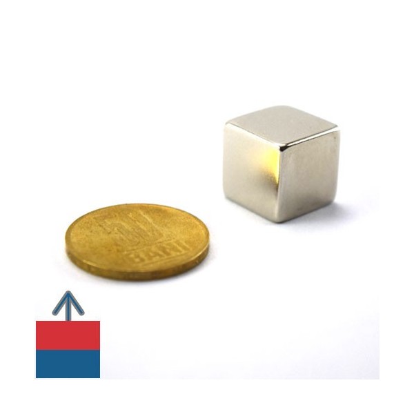 Неодимов магнит куб 15 мм 4