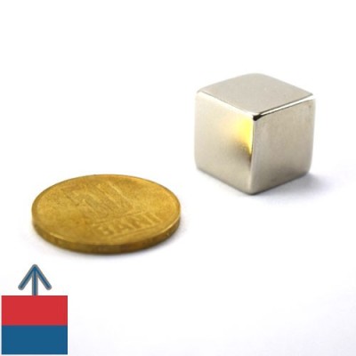 Magnet neodim cub 15 mm 4