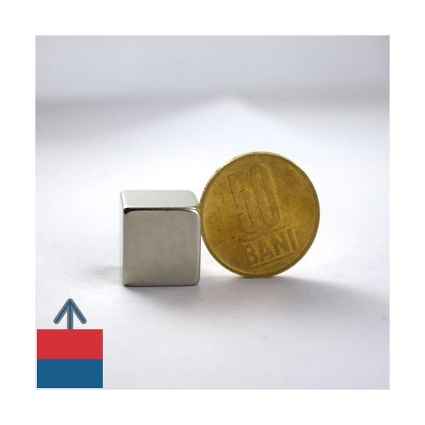 Magnet neodim cub 15 mm 3