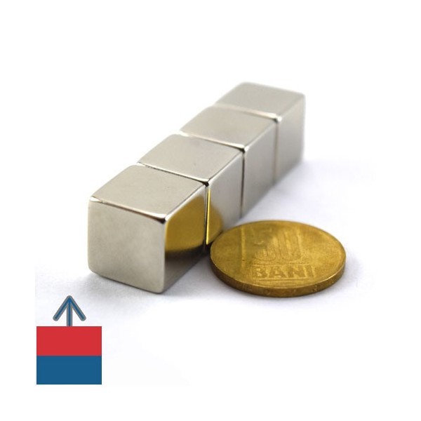 Magnet neodim cub 15 mm 7