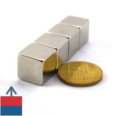 Magnet neodim cub 15 mm 7