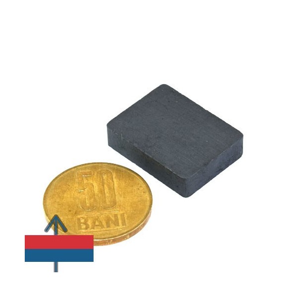 Феритен магнит блок 25 x 19 x 0.6 мм 1