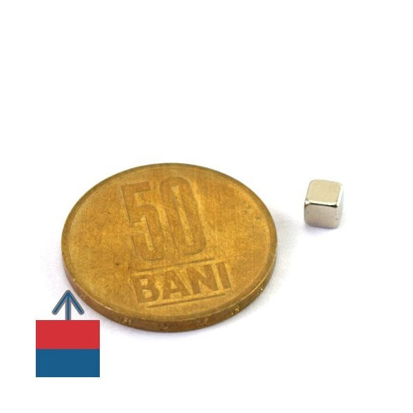 Magnet neodim cub 4 mm 1