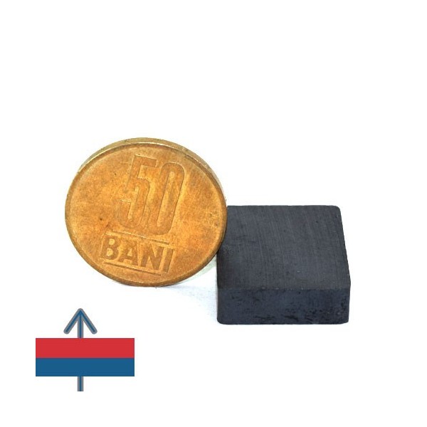 Феритен магнит блок 25 x 19 x 0.6 мм 3