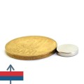 Неодимов магнит диск 10 x 0.2 мм C