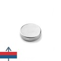 Неодимов магнит диск 12 x 0.3 мм с магнитизация