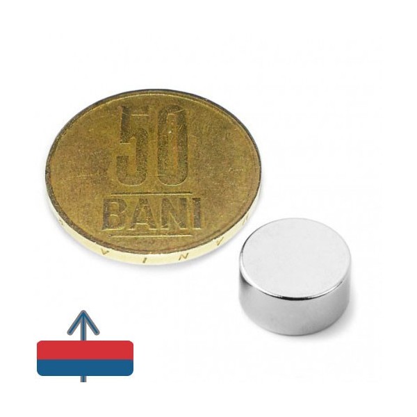 Неодимов магнит диск 12 x 0.6 мм 1